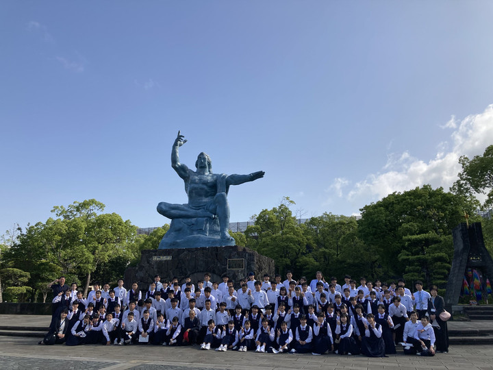 串木野中学校の部屋 : 修学旅行 2日目平和集会